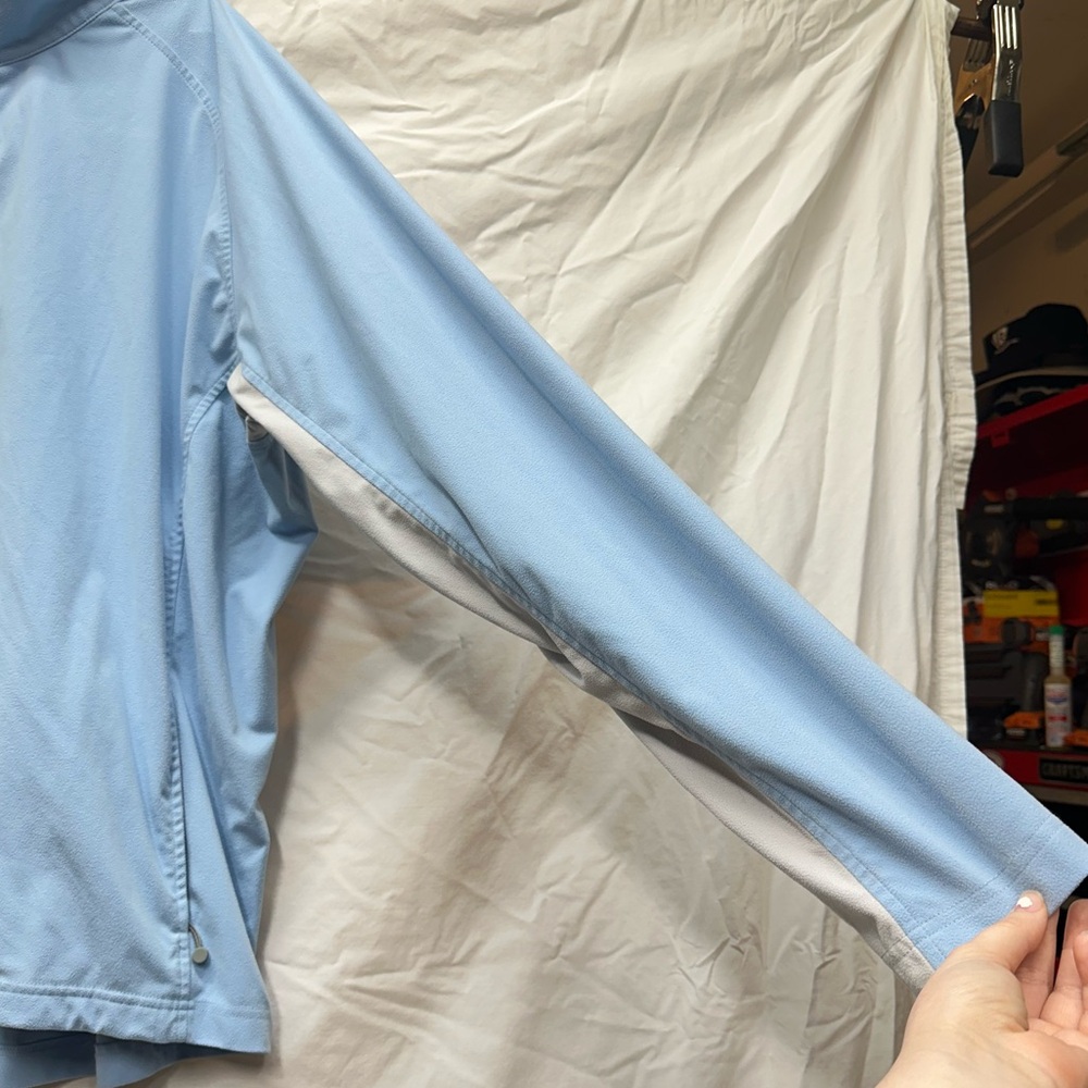 Peter Millar Light Blue Forge Performance Quarter… - image 5